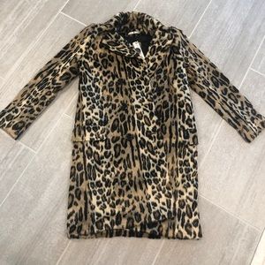 Alice and Olivia Faux Fur Coat- Best offer